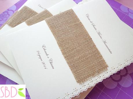 Partecipazioni di Nozze Shabby - Shabby Wedding Invitations