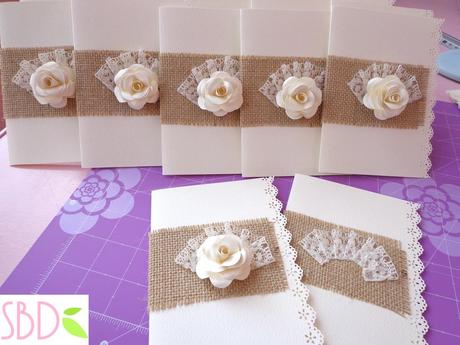 Partecipazioni di Nozze Shabby - Shabby Wedding Invitations