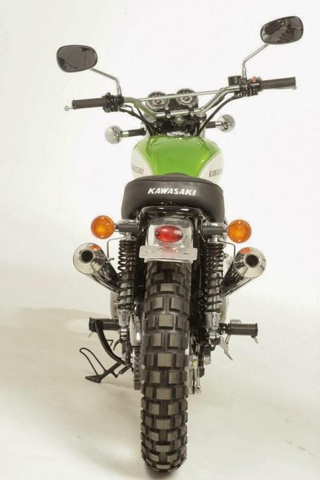 Kawasaki W800 Scrambler by Earnshaws Motorcycles