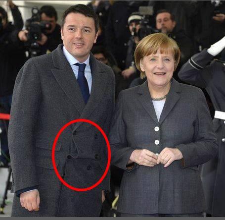 Ahi ahi ahi, signor Renzi, mi è caduto sulla fashion!