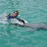 Fabio Fognini e Ana Ivanovic tra i delfini a Miami (foto)