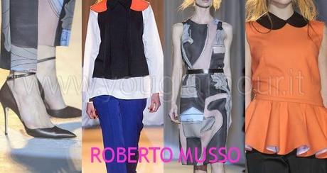 MFW: Roberto Musso Collezione Autunno Inverno 2014/2015 Roberto Musso MFW