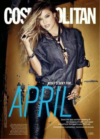 Nina Adgal for Cosmopolitan April 2014