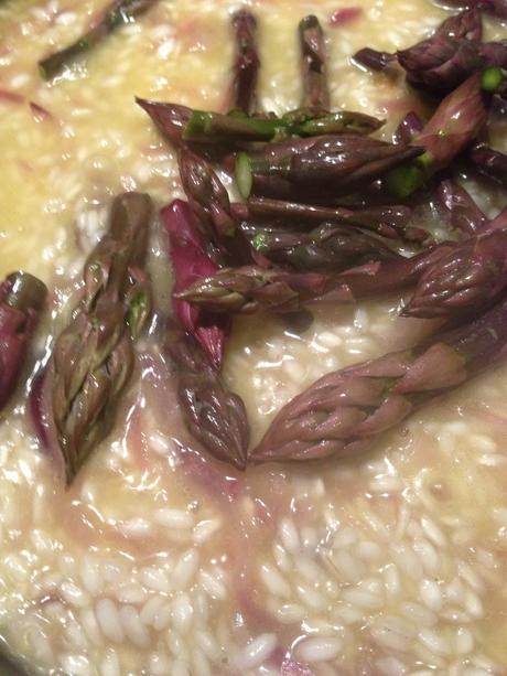 RISOTTO CON ASPARAGI E CAPESANTE