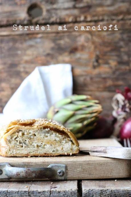 Strudel ai carciofi