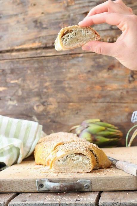 Strudel ai carciofi