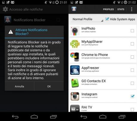 notify block 2 600x533 Notify Block: come disattivare le notifiche su Android applicazioni play store google play store notify block 2 600x533 Notify Block: come disattivare le notifiche su Android applicazioni play store google play store