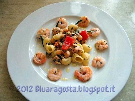 Insalata di pasta ai frutti di mare