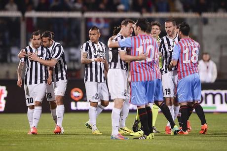 Catania-Juventus, il film della partita