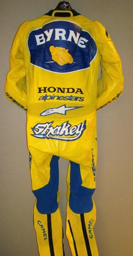 Alpinestars Racing Suit Shane Byrne MotoGP 2005 by MotoMemorabilia.com