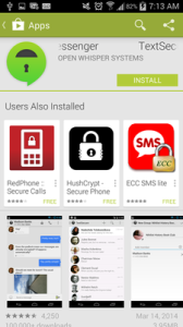 Come utilizzare TextSecure per inviare SMS crittografati su Android textsecure1