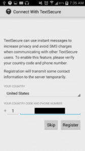 Come utilizzare TextSecure per inviare SMS crittografati su Android textsecure4