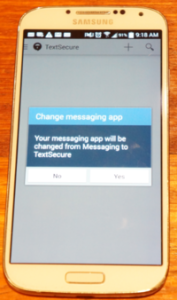 Come utilizzare TextSecure per inviare SMS crittografati su Android textsecure6