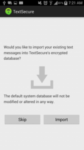 Come utilizzare TextSecure per inviare SMS crittografati su Android textsecure3