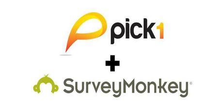Pick1 annuncia oggi una nuova partnership con SurveyMonkey pick1-surveymonkey