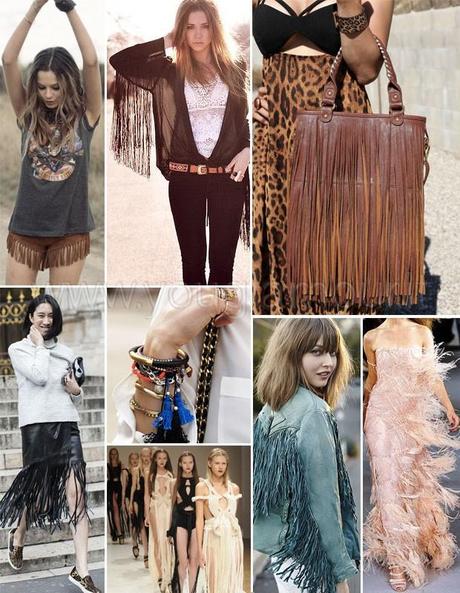 Tendenza moda PE 2014: il ritorno degli anni ’70 e delle frange tendenza moda pe 2014