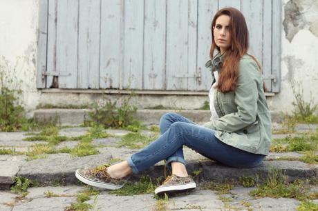 lovehandmade fashion blog_barbara valentina grimaldi_levi's revel jeans_ellen vicius bag_vans camo shoes