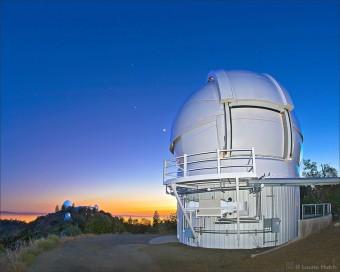 L'Automated Planet Finder è il nuovo telescopio dell'Osservatorio Lick in California, sul monte Hamilton. Crediti: Laurie Hatch