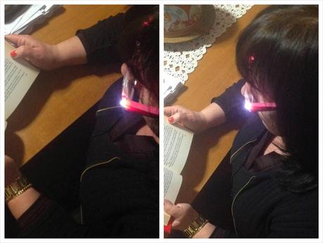 EASYLIGHT OCCHIALI DA LETTURA CON LUCE LED EASYLIGHT OCCHIALI DA LETTURA CON LUCE LED