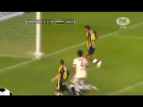 Universitario de Deportes-The Strongest 3-3, video gol highlights Immagine anteprima YouTube