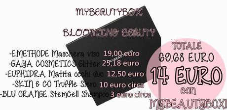MYBEAUTYBOX - Blooming Beauty (box di Marzo)