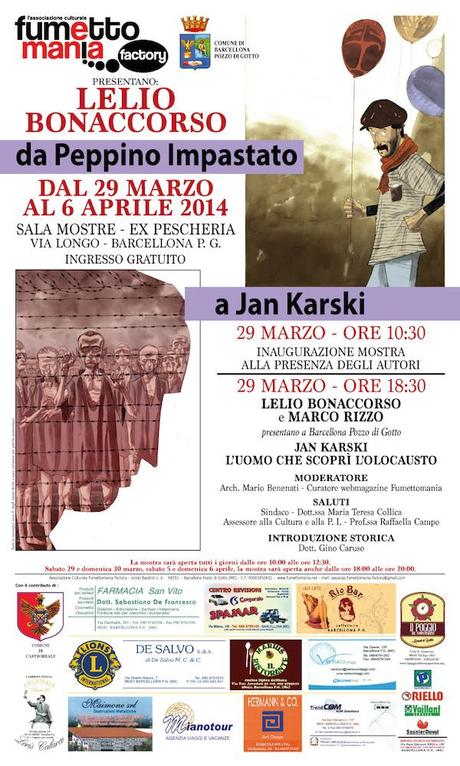 Una mostra dedicate alle opere a fumetti di Lelio Bonaccorso Una mostra dedicate alle opere a fumetti di Lelio Bonaccorso Lelio Bonaccorso