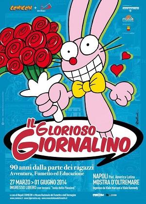 Dal 27 marzo la mostra Il Glorioso Giornalino: 90 anni dalla parte dei ragazzi Napoli Comicon Il Giornalino Edizioni San Paolo 