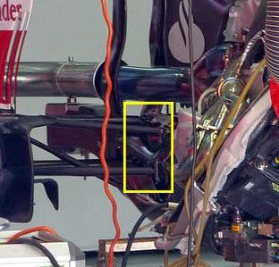 Gp. Sepang: niente piastrine sulla sospensione posteriore della Ferrari F14 T