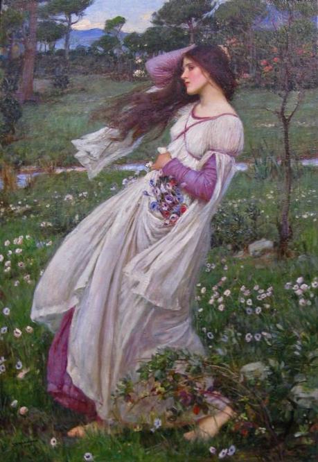 John_William_Waterhouse_(1903)_Windflowers