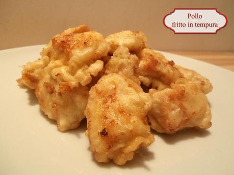 Tempura di pollo