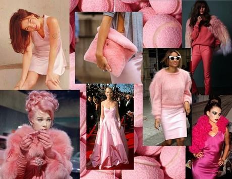 Trend: pink (furry shoes)