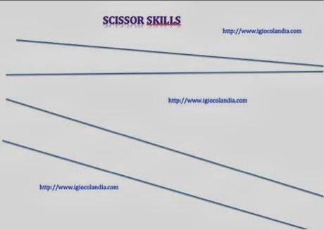 Montessori Moment: scissor skills! Montessori Moment: scissor skills!