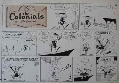 Addio a Joe Escourido, creò la strip I Coloniali Addio a Joe Escourido, creò la strip I Coloniali The Colonials Joe Escourido I Coloniali Editoriale Corno comic strip