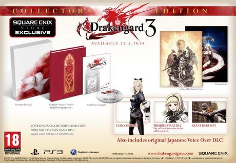 Drakengard 3, la Collector’s Edition confermata per l’Europa in arrivo a maggio drakengard-3-collectors-edition