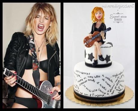 emma marrone sloggi torta decorata cake design polvere di zucchero real_brown