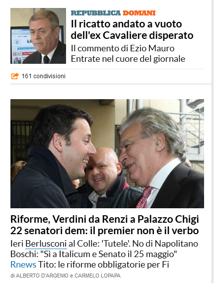 Renzi -news