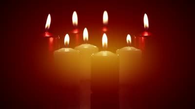 Eight candles