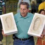 Alcides Ghiggia Is Honored At Maracana's Walk Of Fame