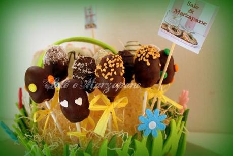 CAKE POPS OVETTI...ASPETTANDO LA PASQUA