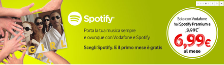 themusik come risparmiare su abbonamento premium spotify con vodafone Tutti i dettagli dellofferta Scegli Spotify di Vodafone