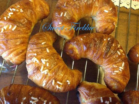 Cornetti sfogliati di Beppe Allegretta con pasta madre