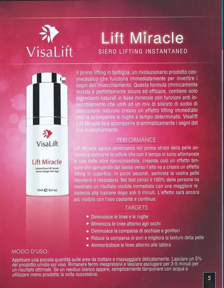 Novità Cosmoprof 2014: Visa Lift di DermaSystems USA...LIft Miracle!