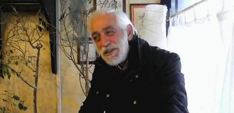 Lo scrittore Pierpaolo Saba