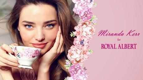 Le tazze di Royal Albert firmate Miranda Kerr