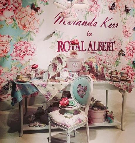 Le tazze di Royal Albert firmate Miranda Kerr