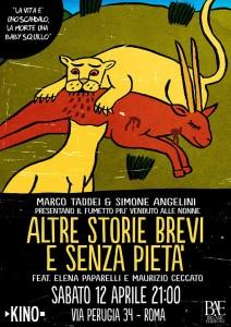 Presentazione di Altre Storie Brevi e Senza Pietà di Marco Taddei e Simone Angelini