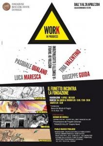 “Work in Progress – Il fumetto incontra la Fondazione”: mostra di tavole e illustrazioni Pasquale Qualano Luca Maresca 