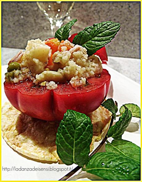 Cous Cous di verdure in Pomodoro di Pachino Costoluto