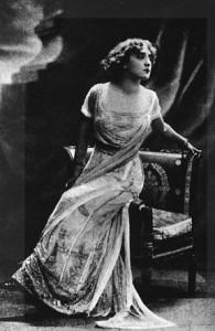 Lyda Borelli. Al cinema dal 1913 al 1918, lasciò un segno nell'immaginazione.