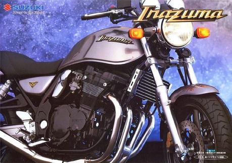 Vintage Japan Brochures: Suzuki GSX 400 Inazuma 2001